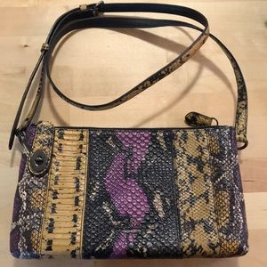 [like NEW] Crocodile New York Coach Crossbody Bag.